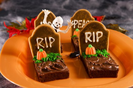 Halloween Tombstone Brownies Recipe