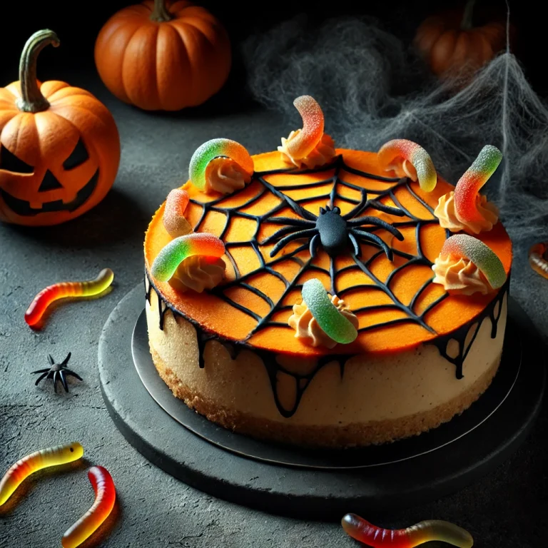 Bewitchingly Delicious Halloween Pumpkin Cheesecake: A Spooky Treat!