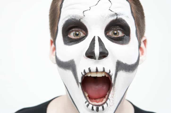 Easy Homemade Face Paint for Halloween