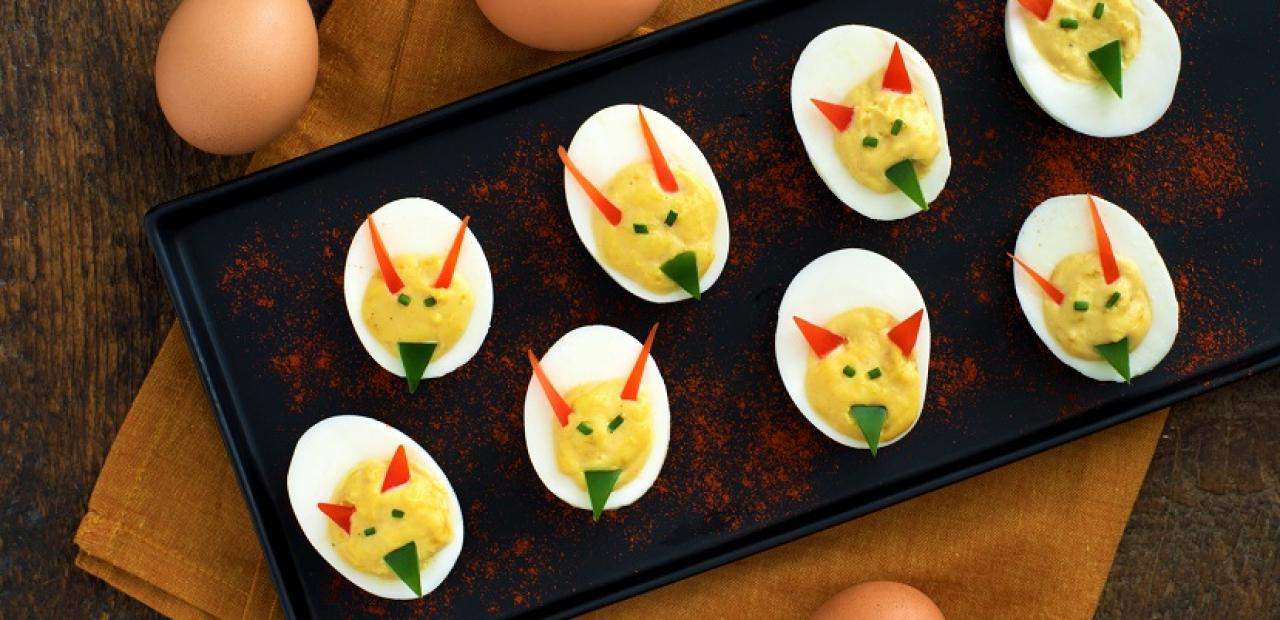 Curry Deviled Eggs
