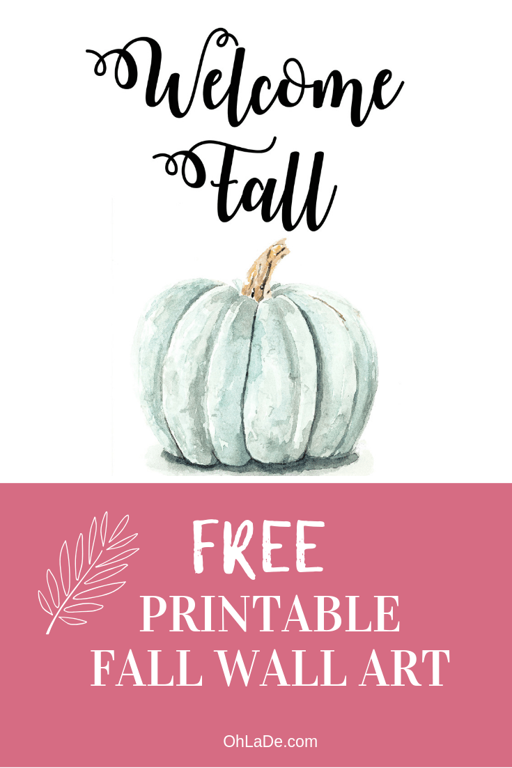 Free Printable Fall Wall Art Pictures