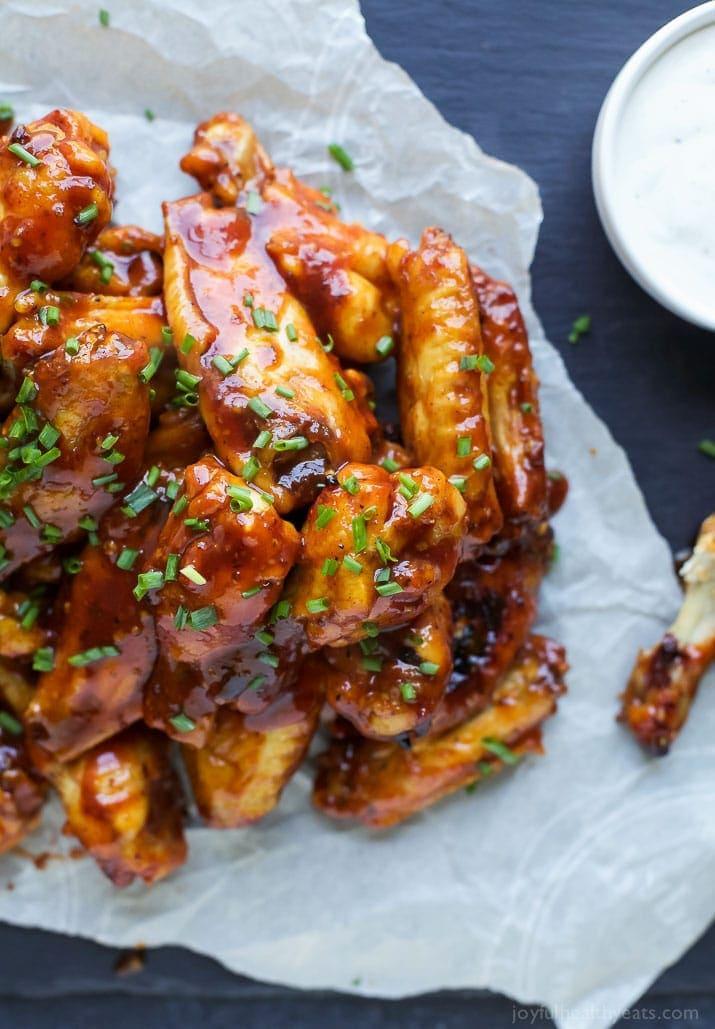 Honey BBQ Chicken Wings