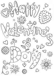 40 Sweet Valentines Coloring Pages To Enjoy - Oh La De