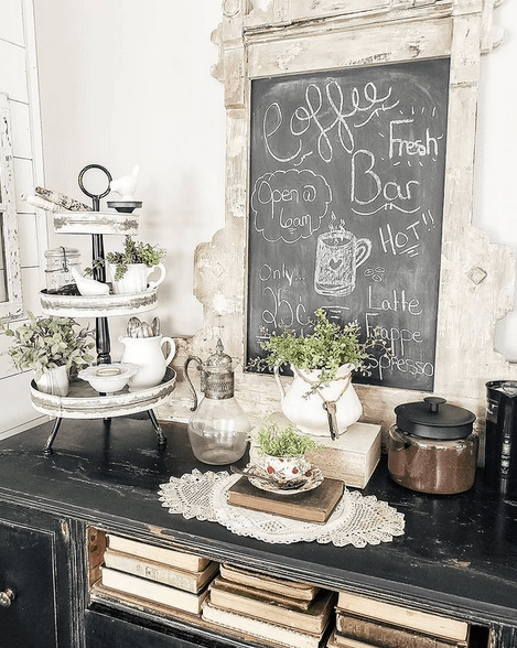 23 Home Coffee Stations to Make you Swoon-- Make Yours NOW!