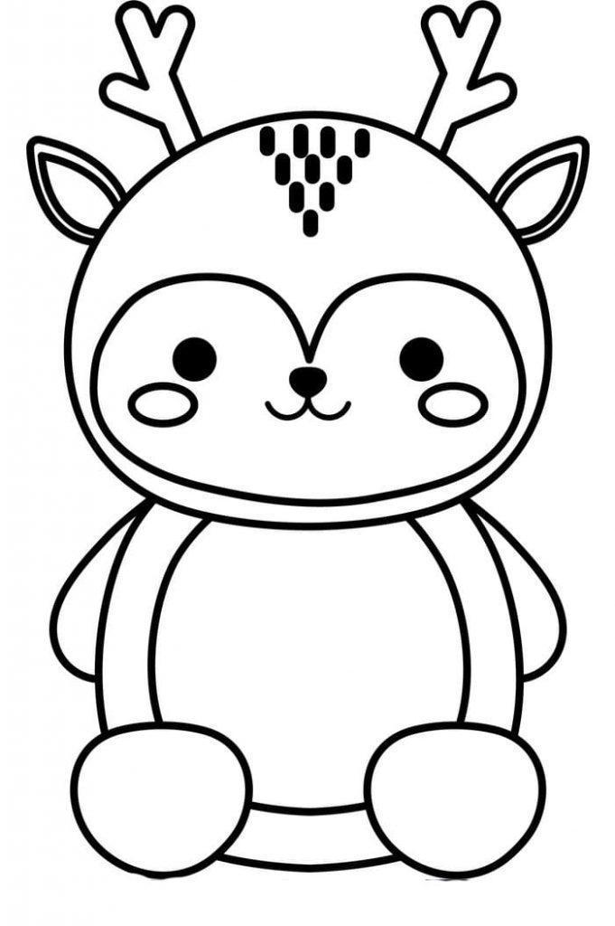 Kawaii - Free printable Coloring pages for kids