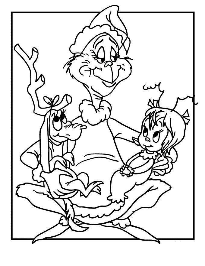 Grinch Coloring Sheet