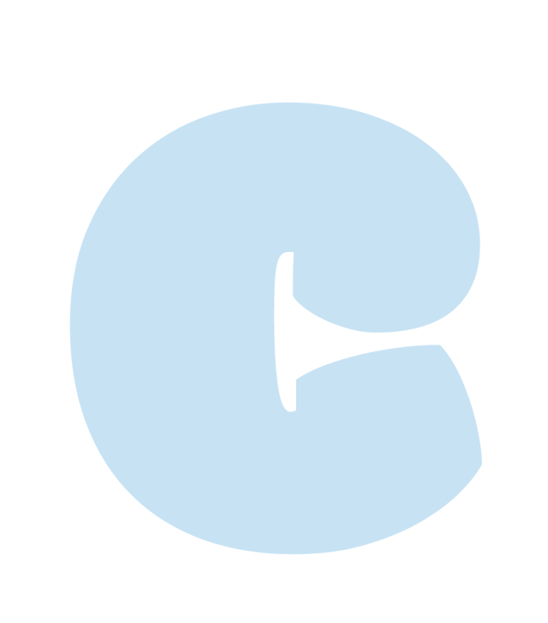C Bubble Letters