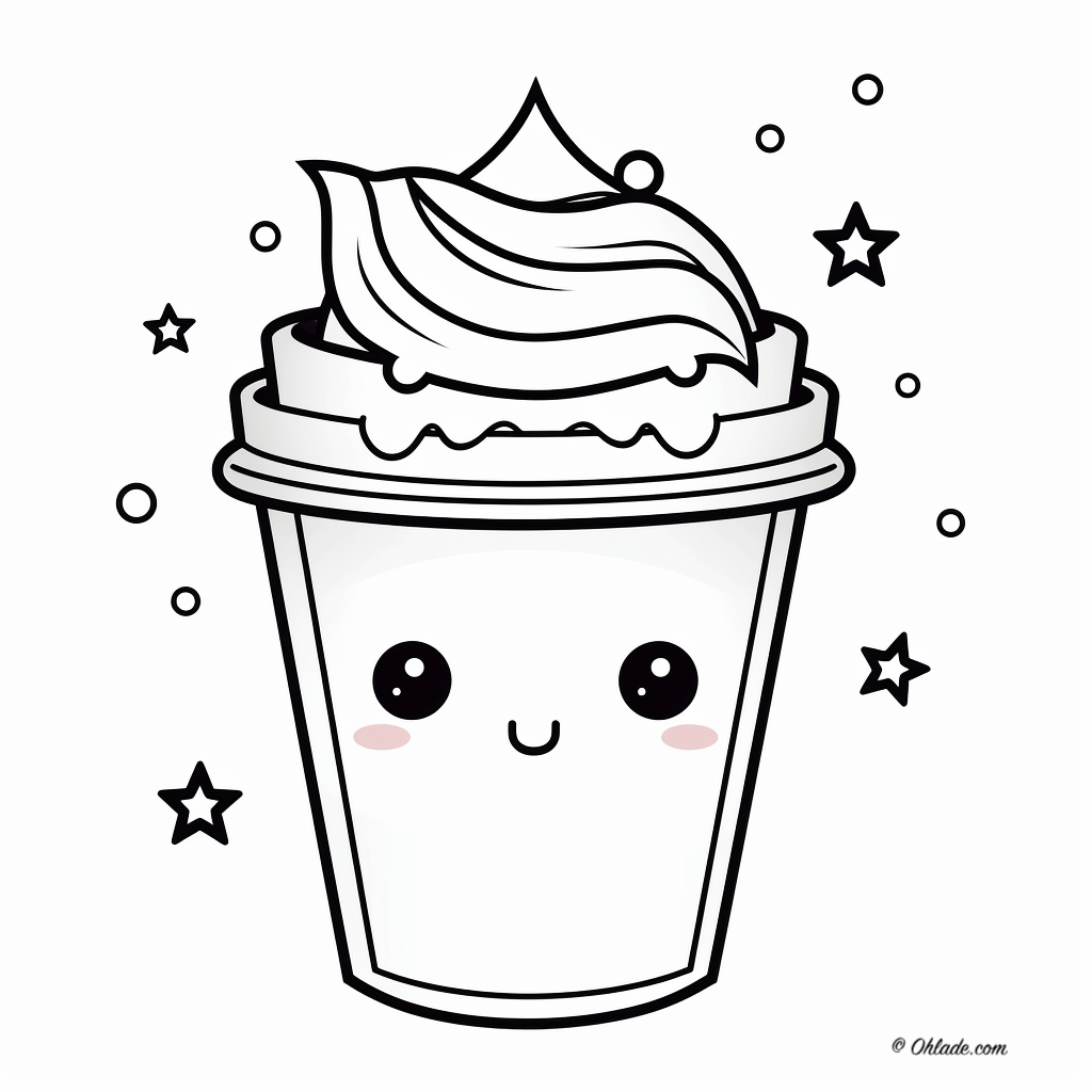 Starbucks Coffee Coloring Pages