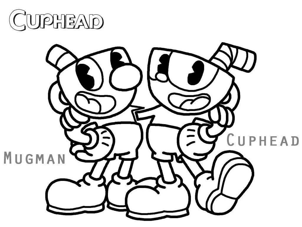 Attention Gamers: Epic Cuphead Coloring Pages Unveiled (Free Printables ...