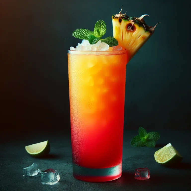 Tropical Twilight Mocktail