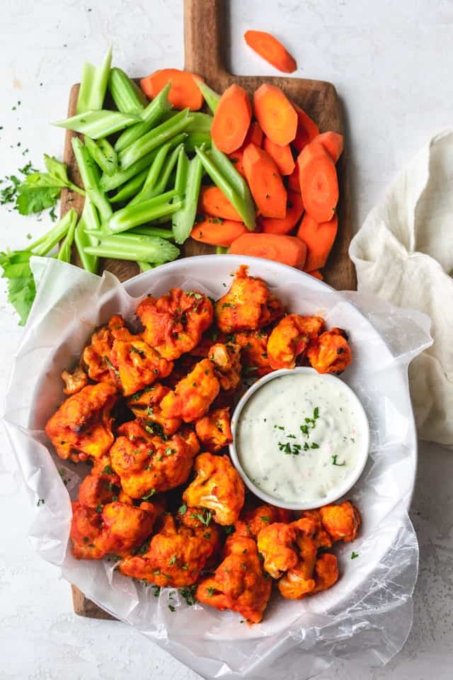 Image for Baked Buffalo Cauliflower Bites