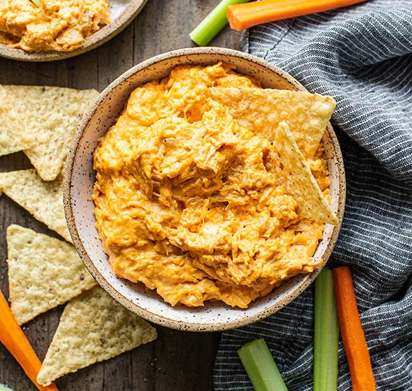 Buffalo Chicken Dip - Easy Football Party Food