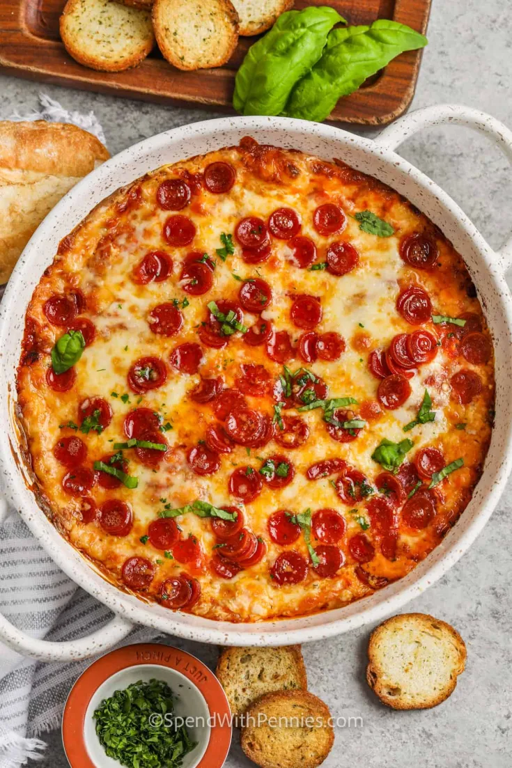 Image for Easy Cheesy Pizza Dip