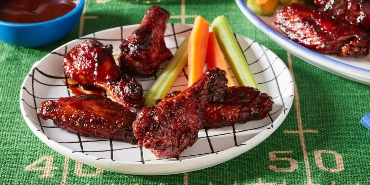 Image for Honey Barbecue Wings Recipe - How to Make Honey Barbecue Wings