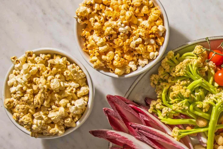 Image for Buffalo and Blue Cheese Popcorn