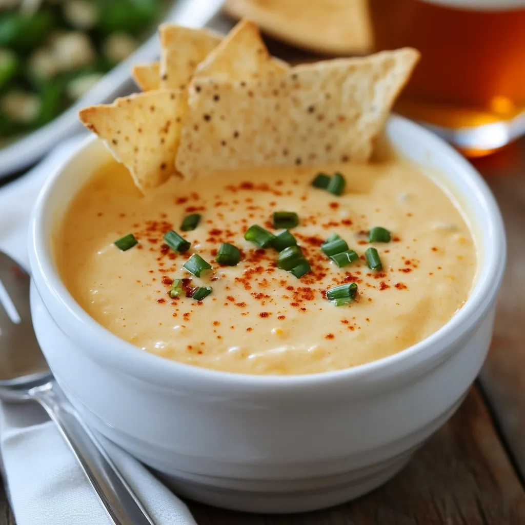 Beer Cheese Dip -Easy Football Party Dip