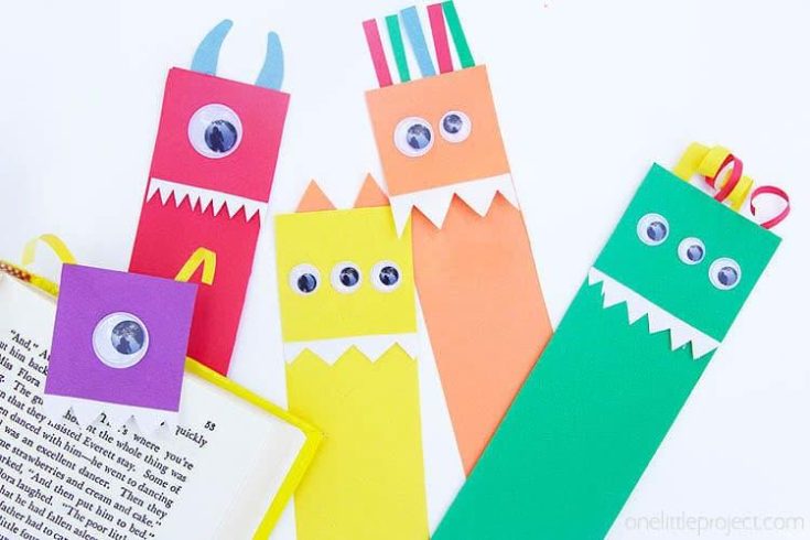 Image for DIY Paper Monster Bookmarks