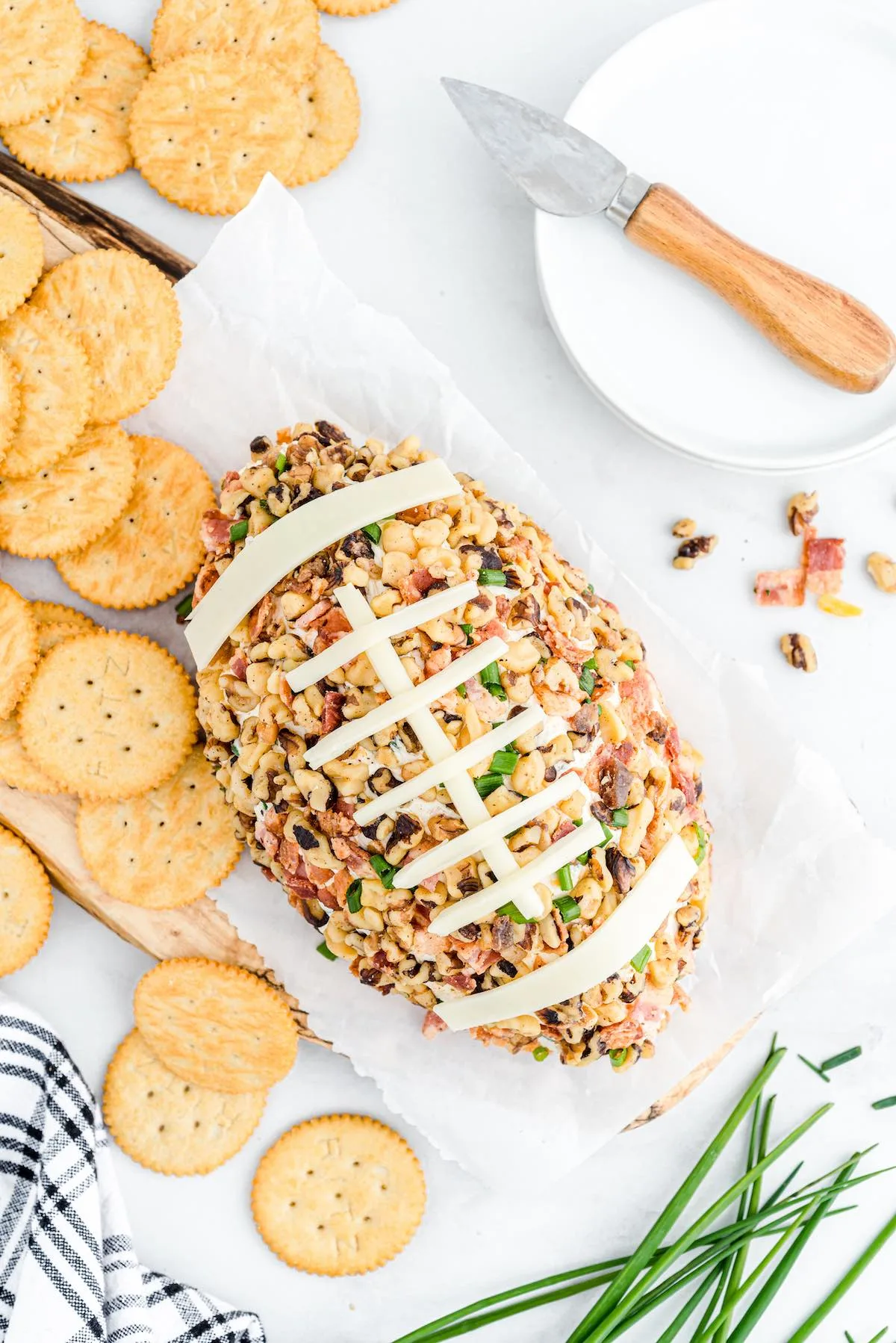Football Cheese Easy Football Party Food