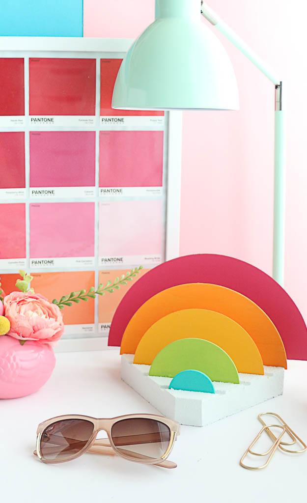 Image for DIY It - A Rainbow Desk Organizer