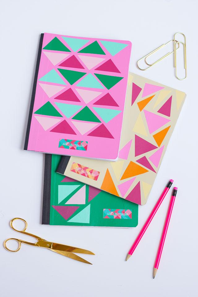 Image for How to Decorate Notebooks with Vinyl