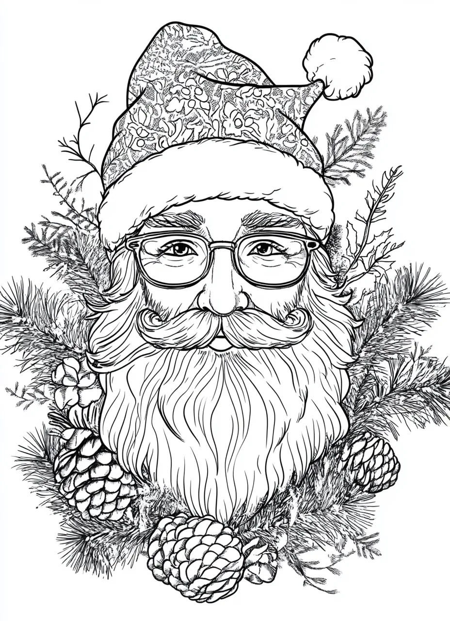 Santa Claus Coloring Page - ohlade.com