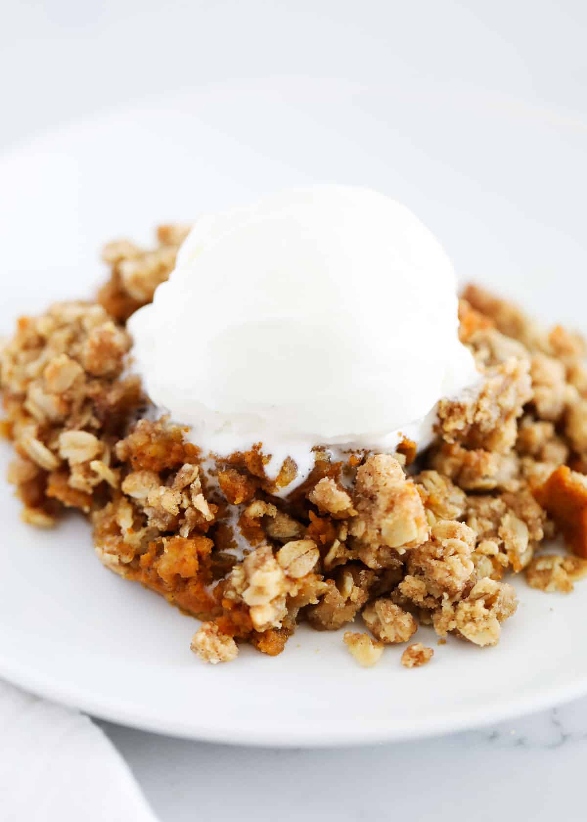 Easy Pumpkin Crisp