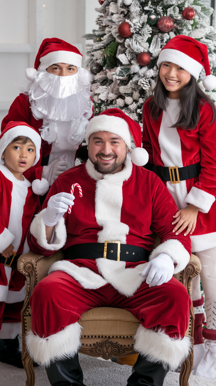 Christmas Card Photos with Your Kids