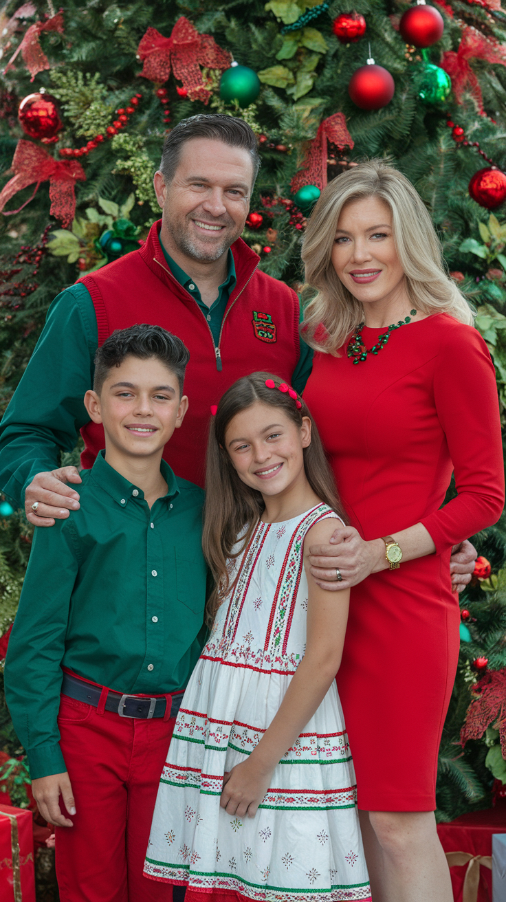 Christmas Card Photos with Your Kids
