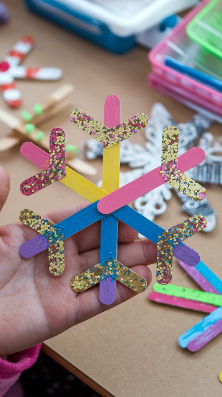 Popsicle Stick Kids Craft