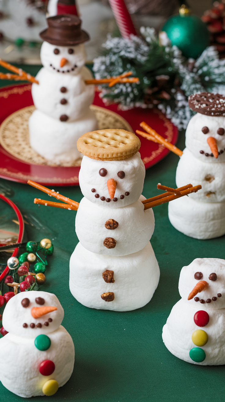 Marshmallow Snowmen