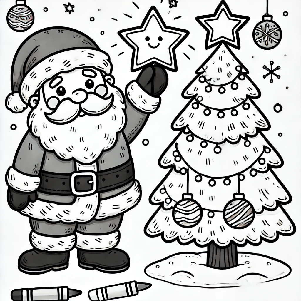 Santa Claus Coloring Page