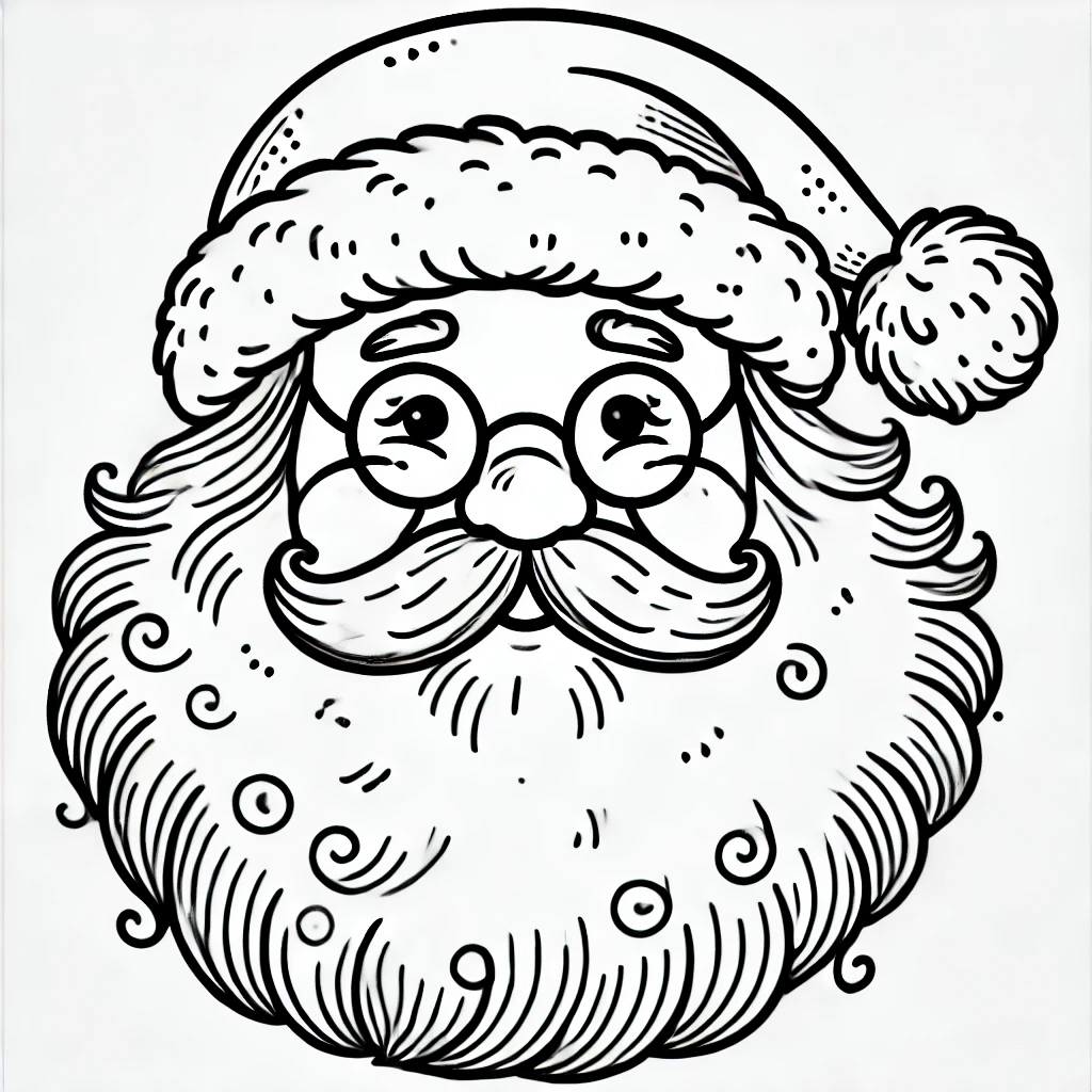 Santa Claus Coloring Page