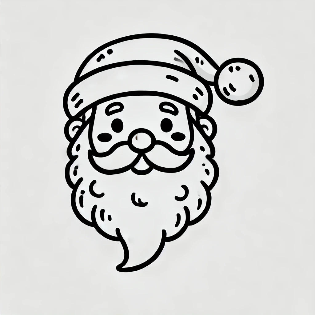 Santa Coloring Pages Your Kids Will Love