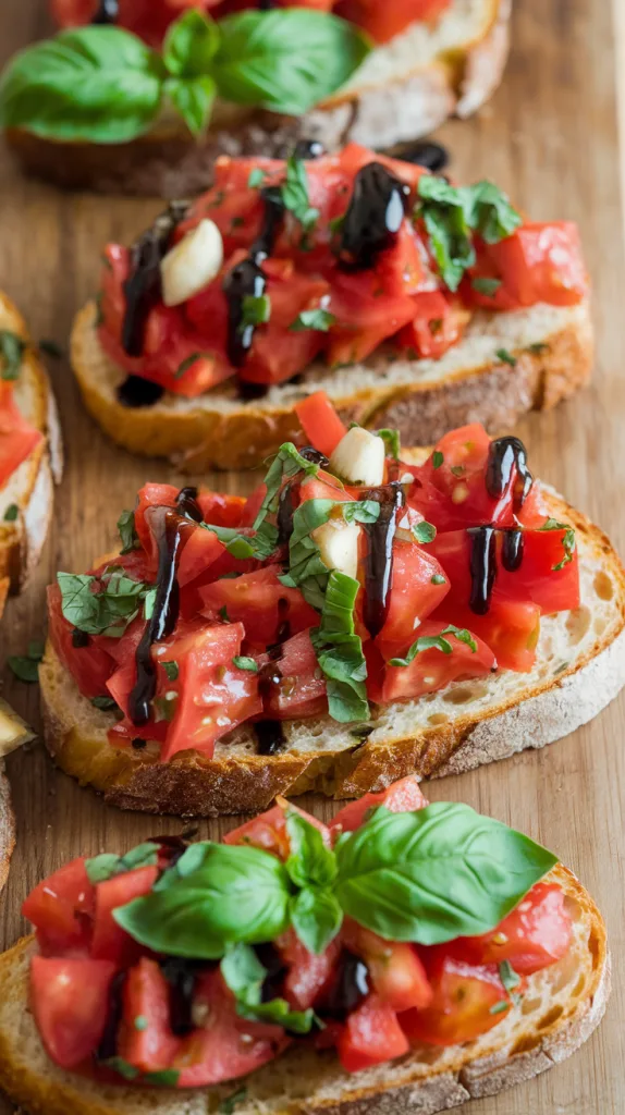 Tomato Basil Bruschetta